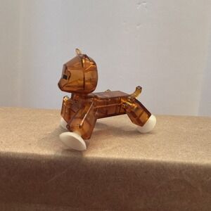 Stikbot ROBOT Stop Motion Animation ACTION FIGURE TOY Clear Amber mini figure